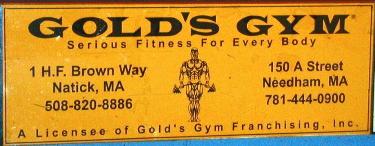 golds gym